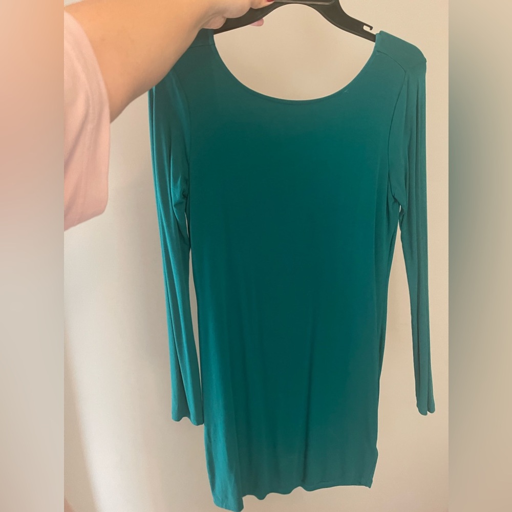 Teal Bodycon Dress
